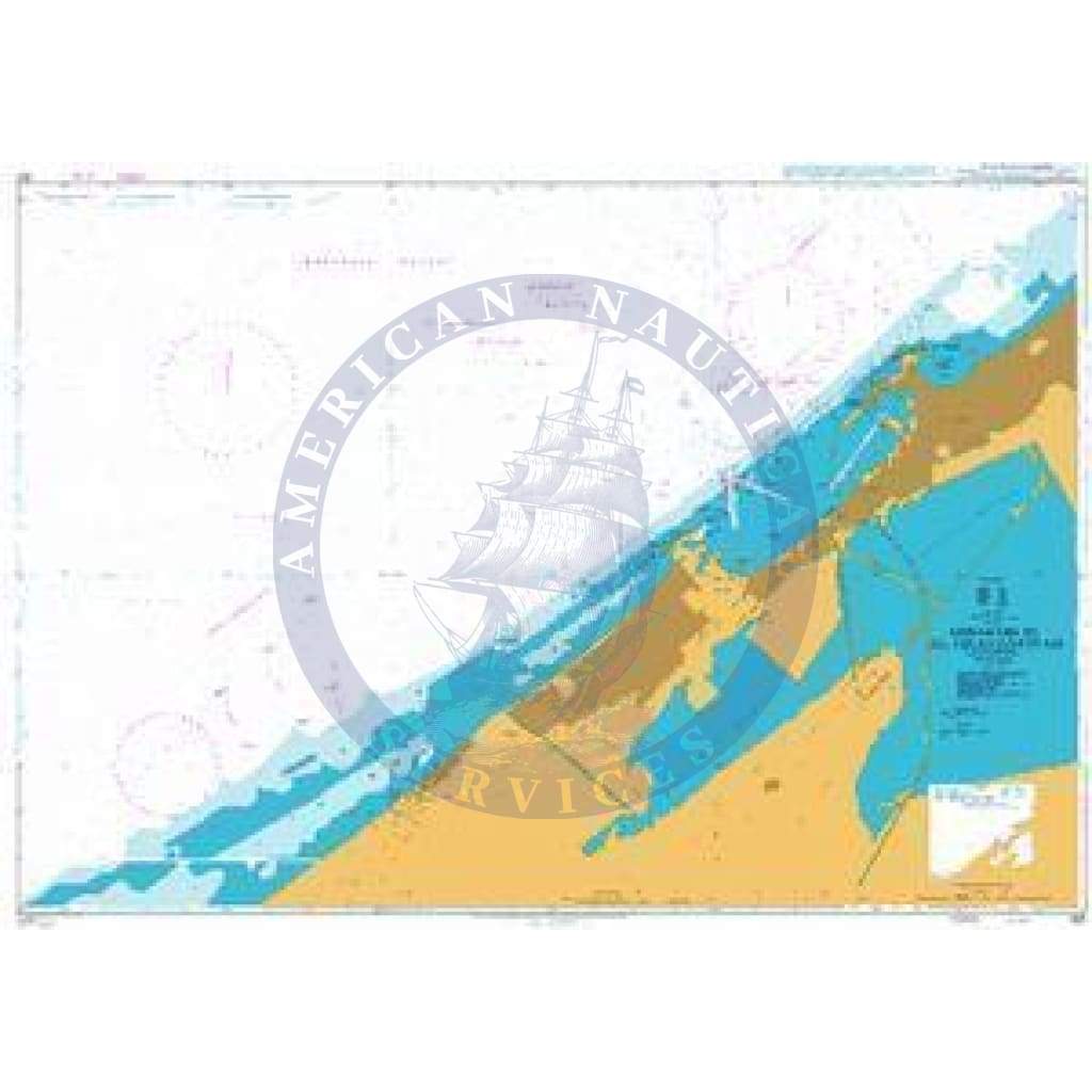 British Admiralty Nautical Chart 302: Approaches to Al Iskandariyah (Alexandria)