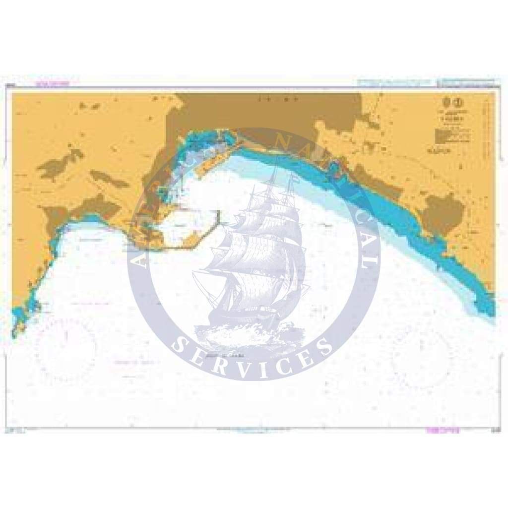 British Admiralty Nautical Chart  3035: Palma
