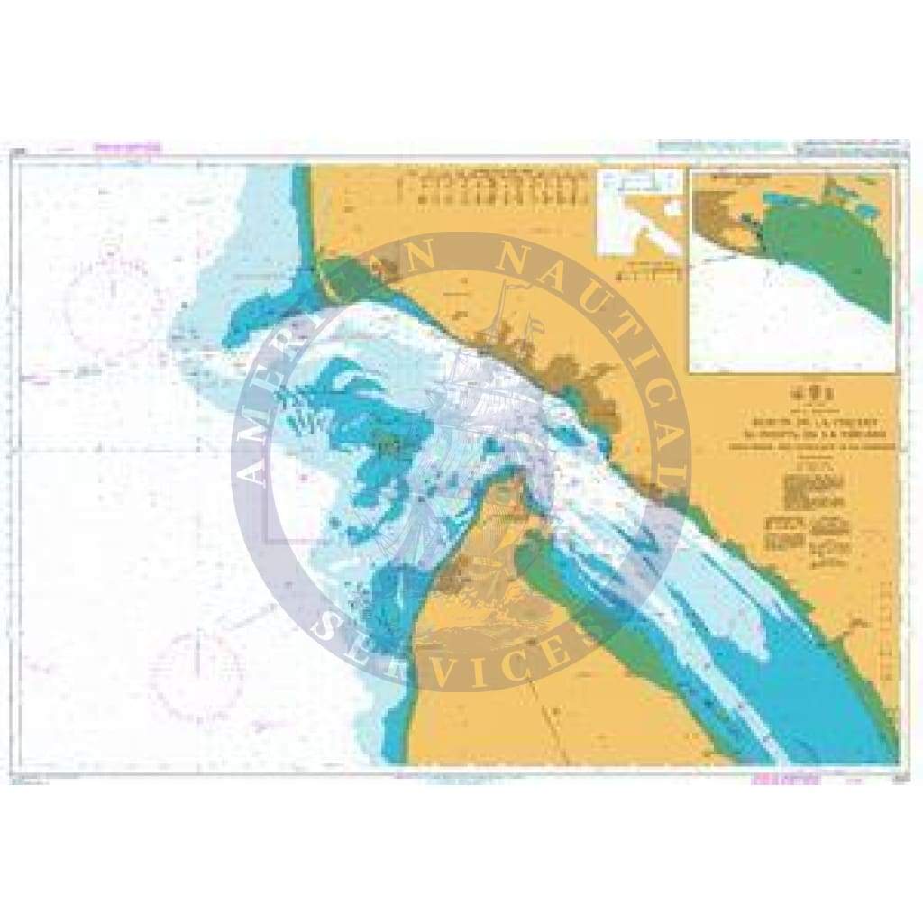 British Admiralty Nautical Chart 3057: France - West Coast, Pointe de la Coubre to Pointe de la Négade (including the Entrance to La Gironde).