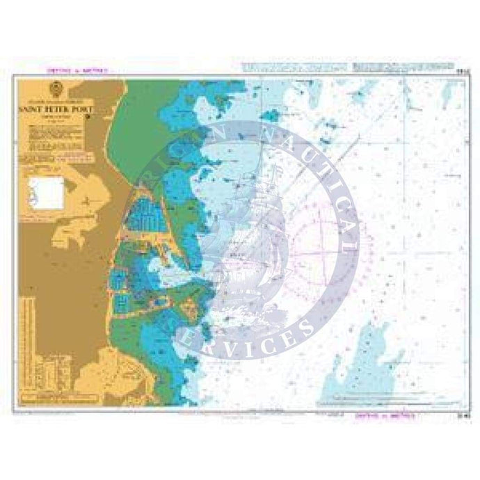 British Admiralty Nautical Chart 3140: Channel Islands – Guernsey, Saint Peter Port
