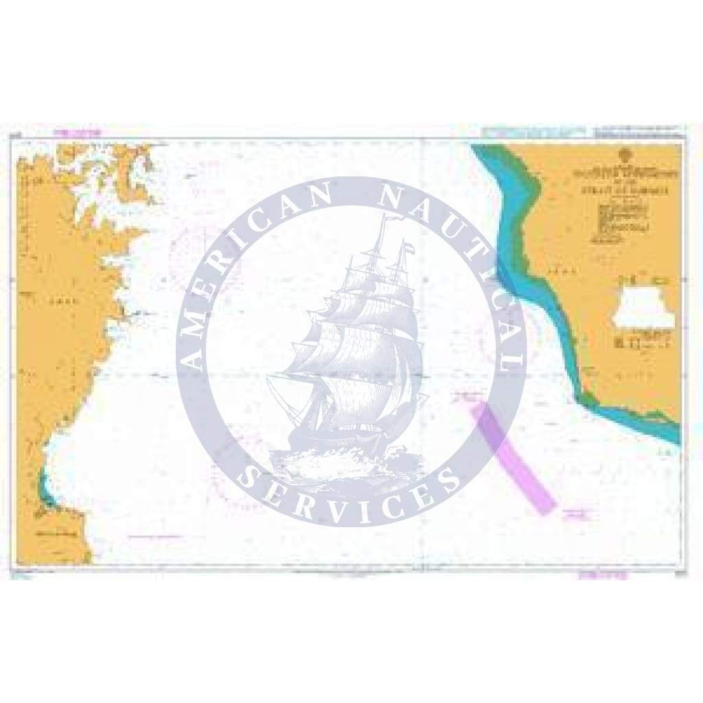 British Admiralty Nautical Chart  3171: Southern Approaches to the Strait of Hormuz