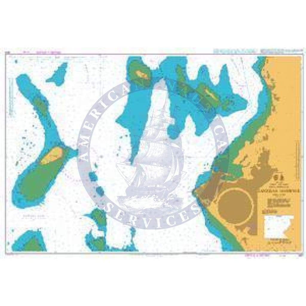 British Admiralty Nautical Chart 3211: Africa – East Coast, Tanzania – Zanzibar Island, Zanzibar Harbour