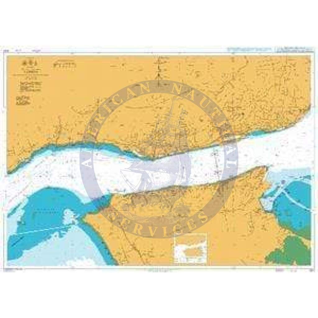 British Admiralty Nautical Chart 3221: Lisboa Paco de Arcos to Terreiro do Trigo