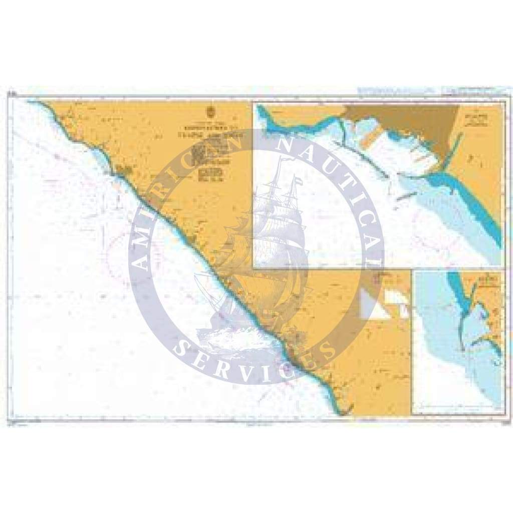British Admiralty Nautical Chart 3312: Black Sea – Russia, Approaches to Tuapse and Sochi