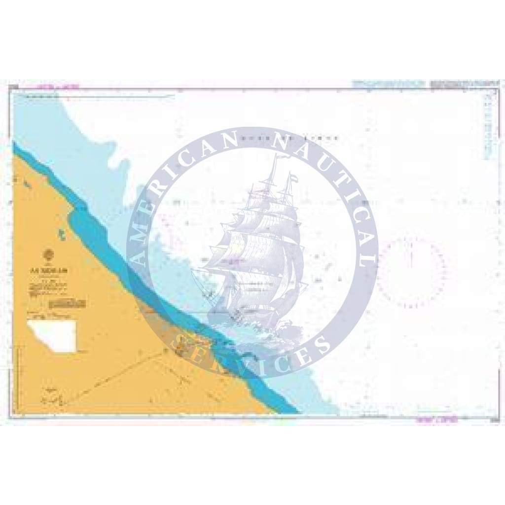 British Admiralty Nautical Chart  3344: As Sidrah