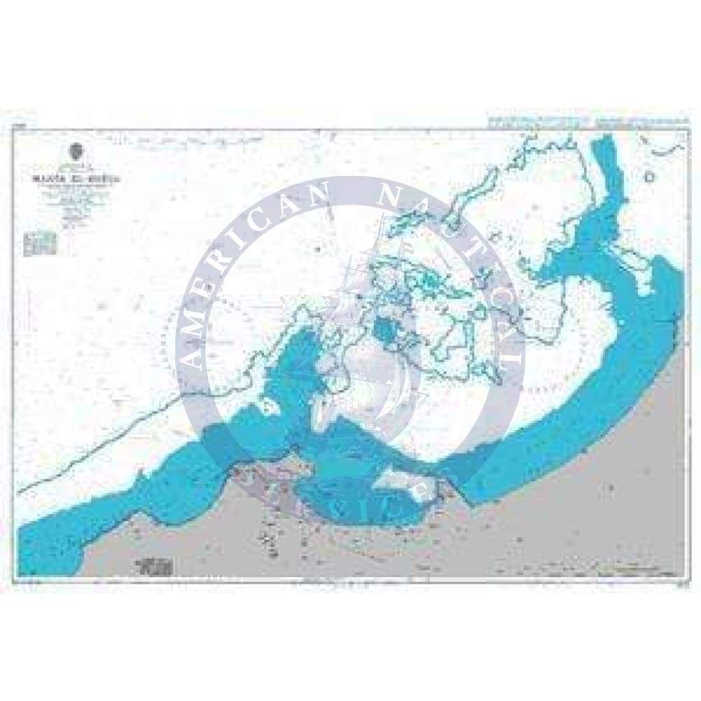 British Admiralty Nautical Chart 3350: Marsa el - Brega