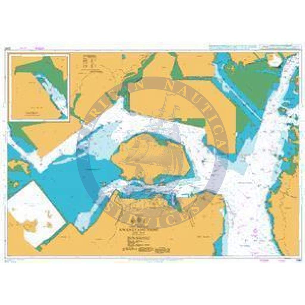 British Admiralty Nautical Chart 3390: Korea – South Coast, Gwangyang Hang. Yulchon