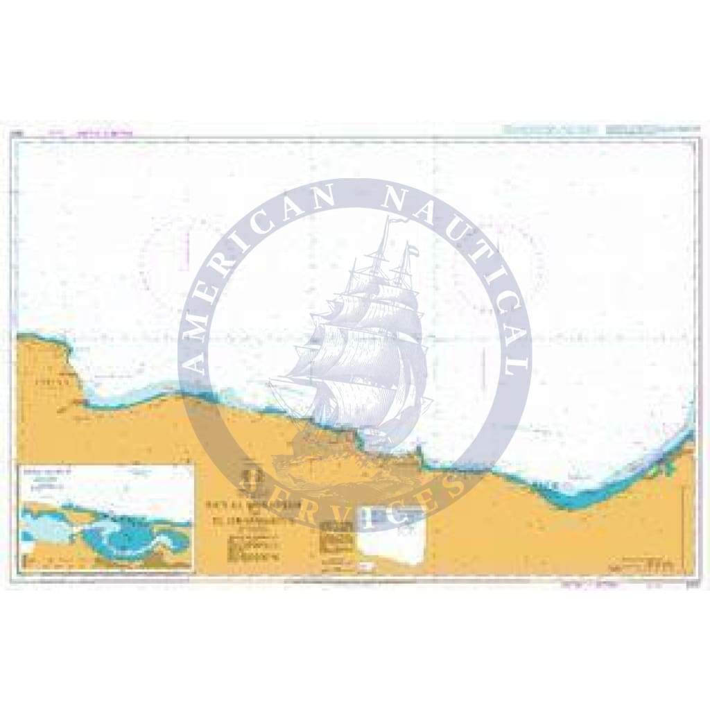 British Admiralty Nautical Chart 3400: Ra`s Al Muraysah to El Iskandariya