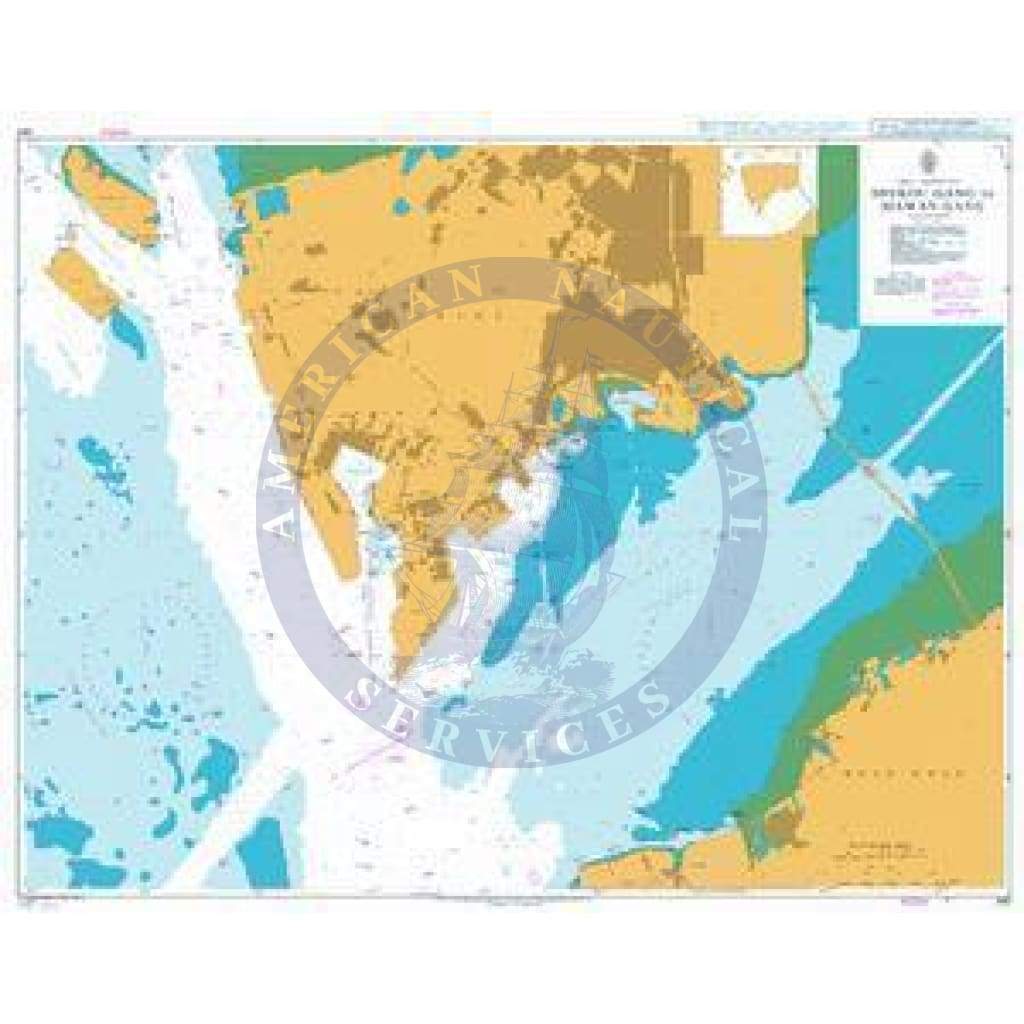 British Admiralty Nautical Chart 342: China – Zhujiang Kou, Shekou Gang to Mawan Gang