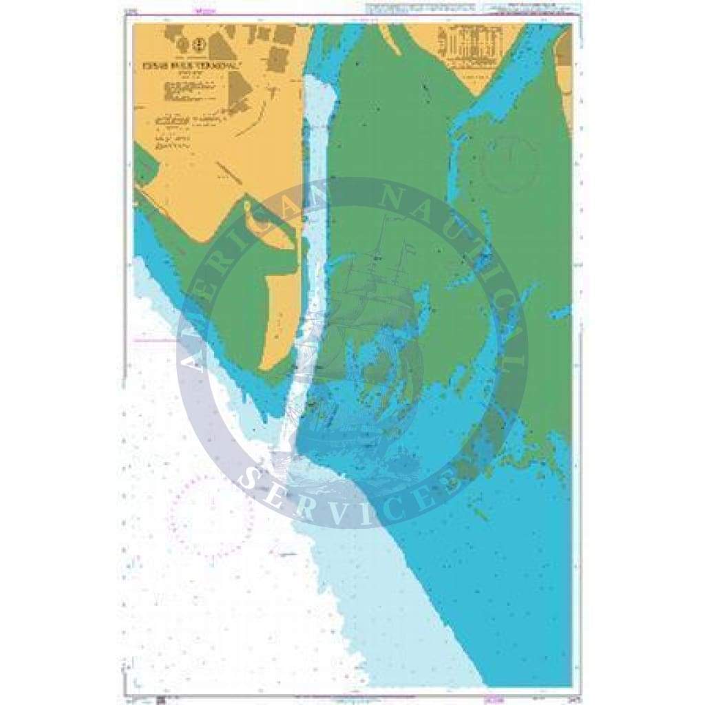 British Admiralty Nautical Chart 3473: India - West Coast, Essar Bulk Terminal.