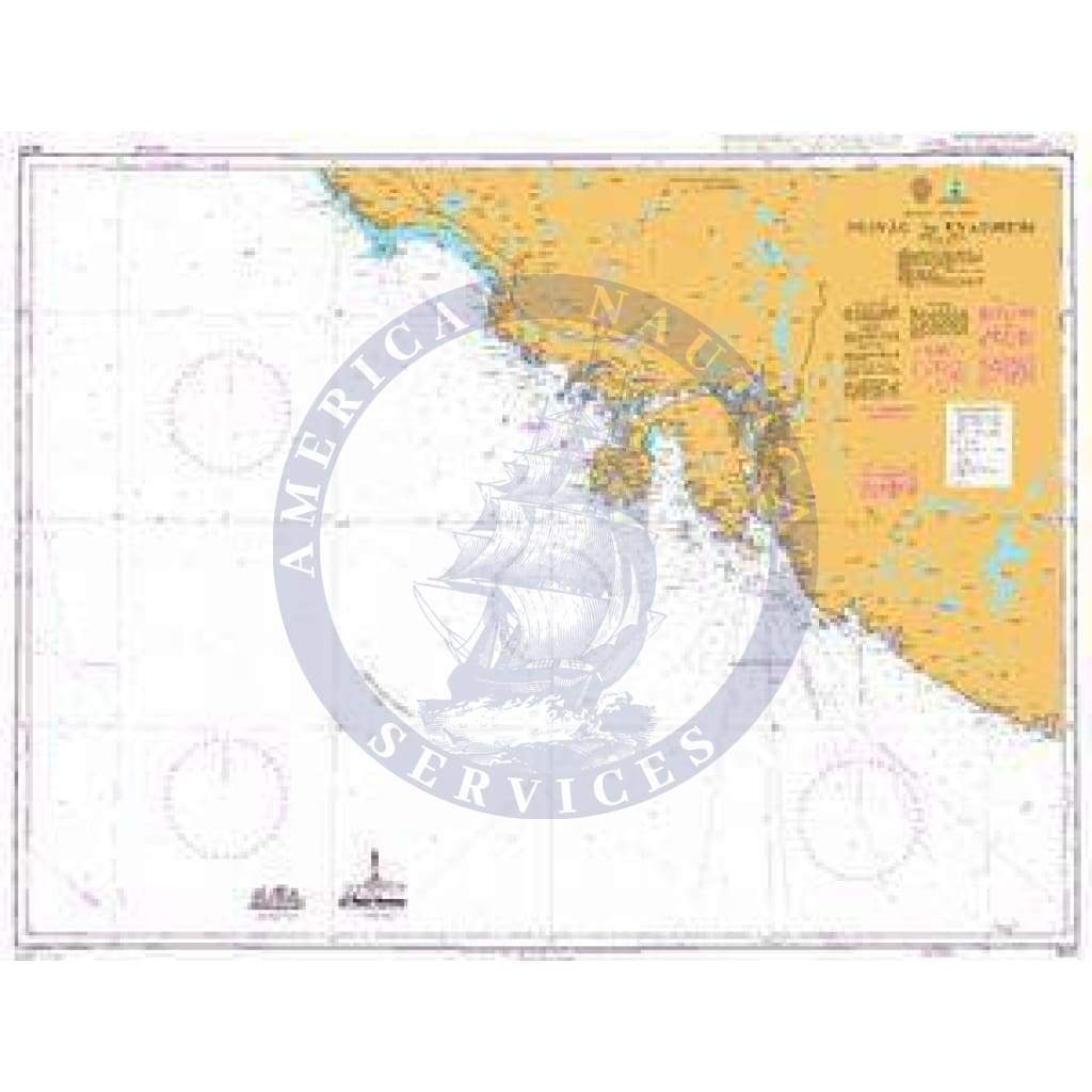 British Admiralty Nautical Chart 3537: Norway – West Coast, Nesvåg to Kvassheim