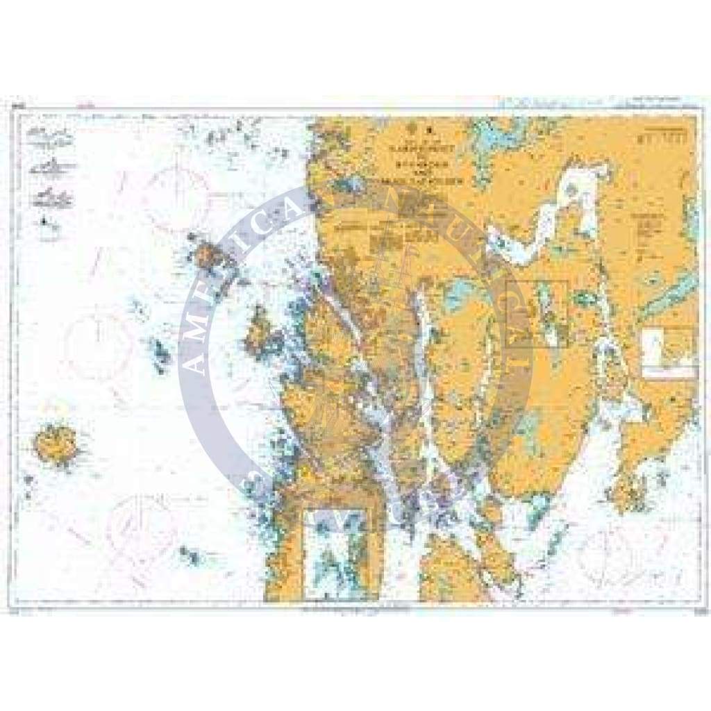 British Admiralty Nautical Chart 3546: Norway – West Coast, Karmsundet to Ryvarden and Skjoldafjorden