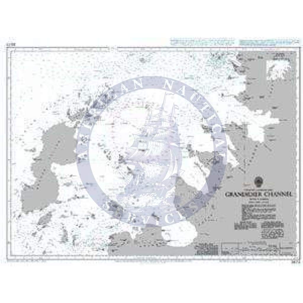 British Admiralty Nautical Chart 3573: Grandidier Channel