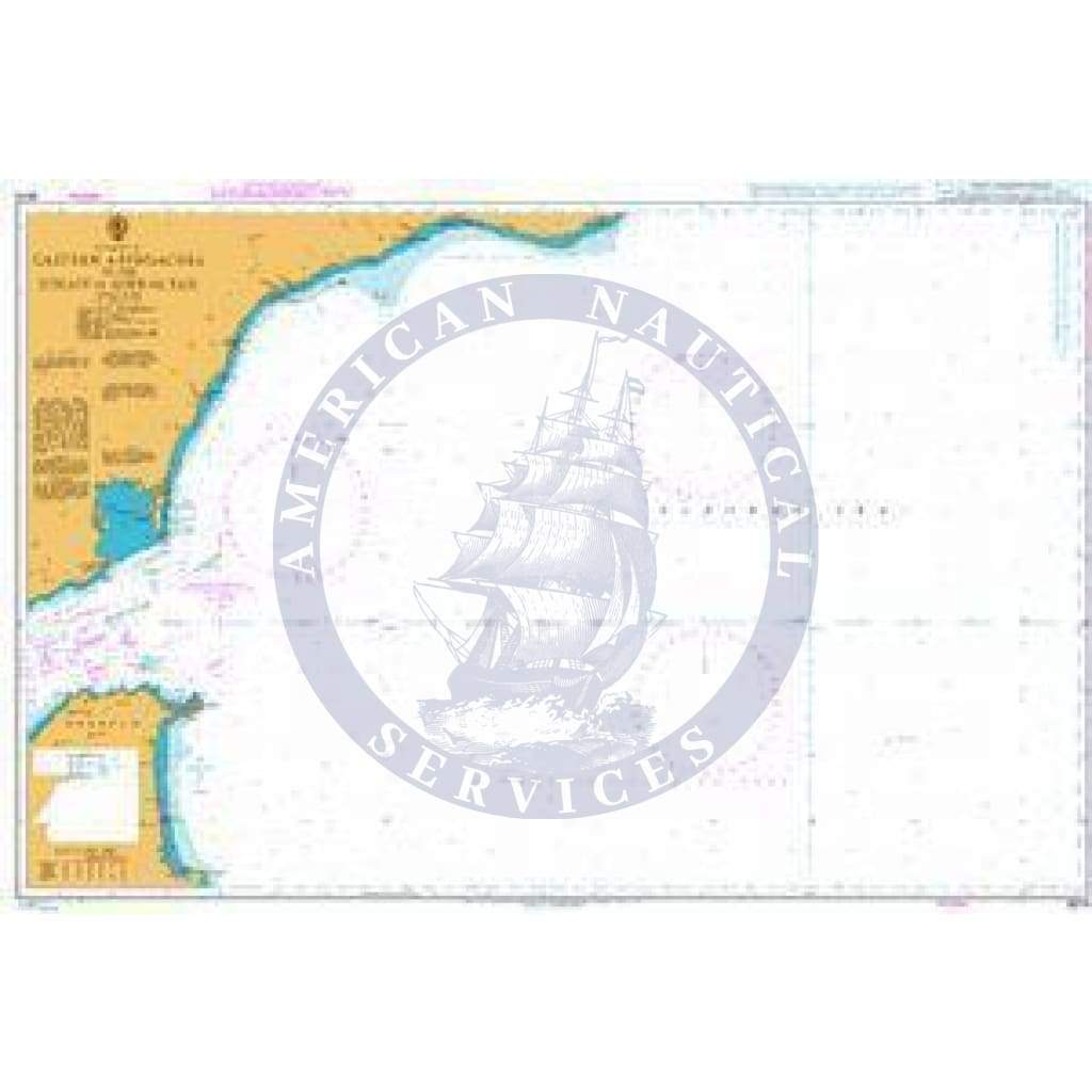 British Admiralty Nautical Chart 3578: Mediterranean Sea, Eastern Approaches to the Strait of Gibraltar