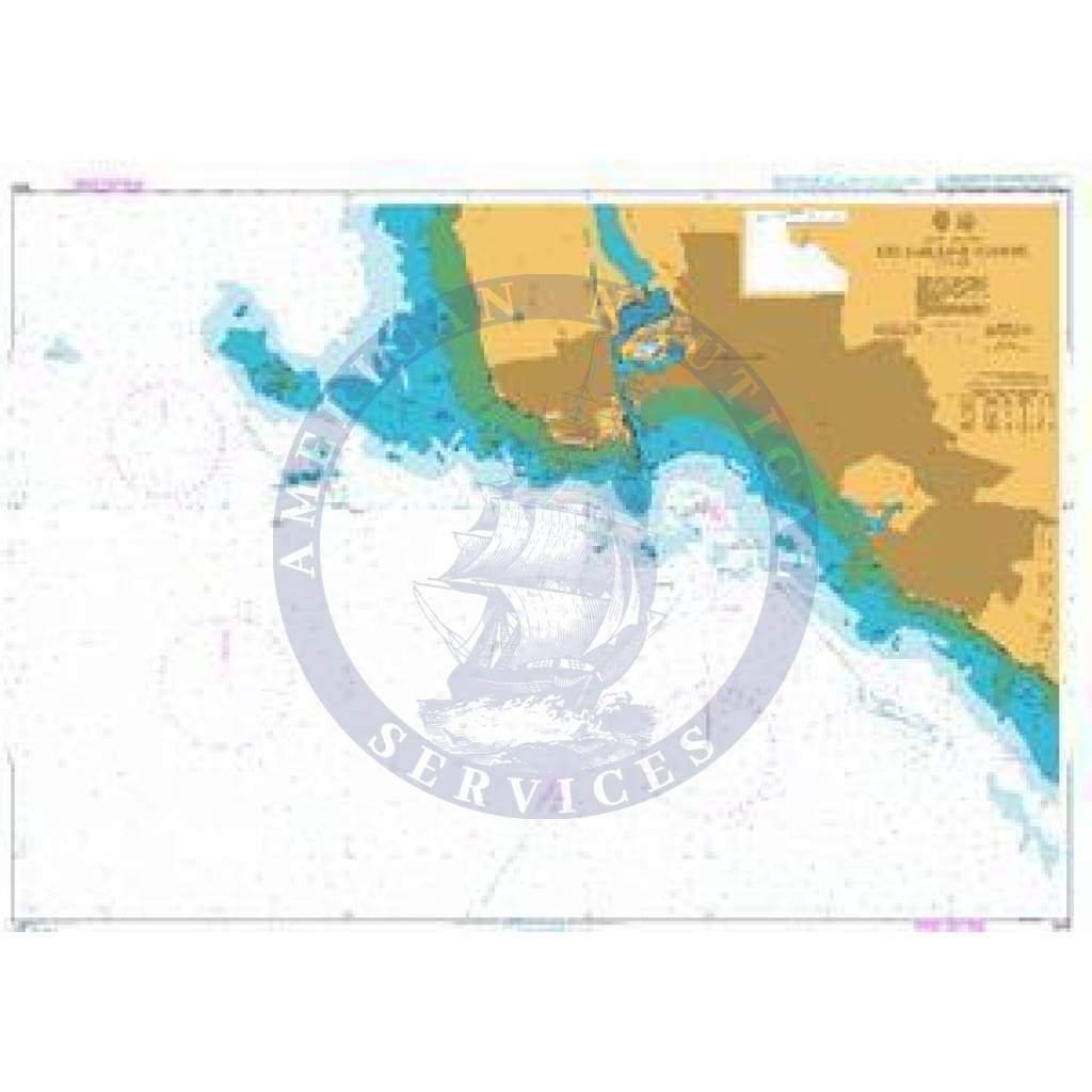 British Admiralty Nautical Chart  3638: Les Sables-D'Olonne