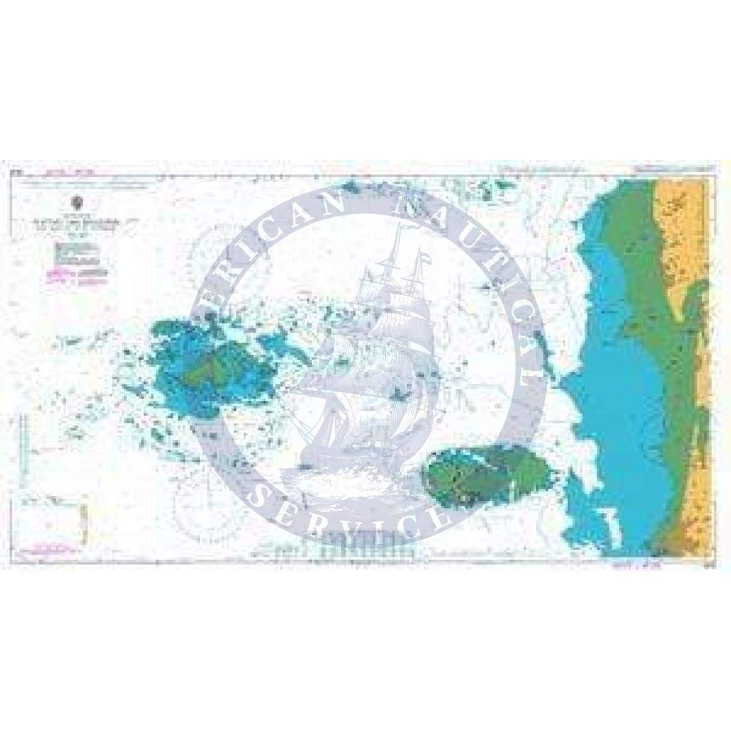 British Admiralty Nautical Chart 3656: Plateau des Minquiers and Adjacent Coast of France