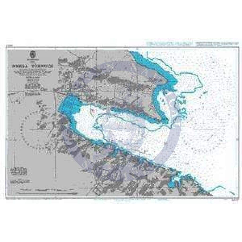 British Admiralty Nautical Chart 3657: Mersa Tobruch