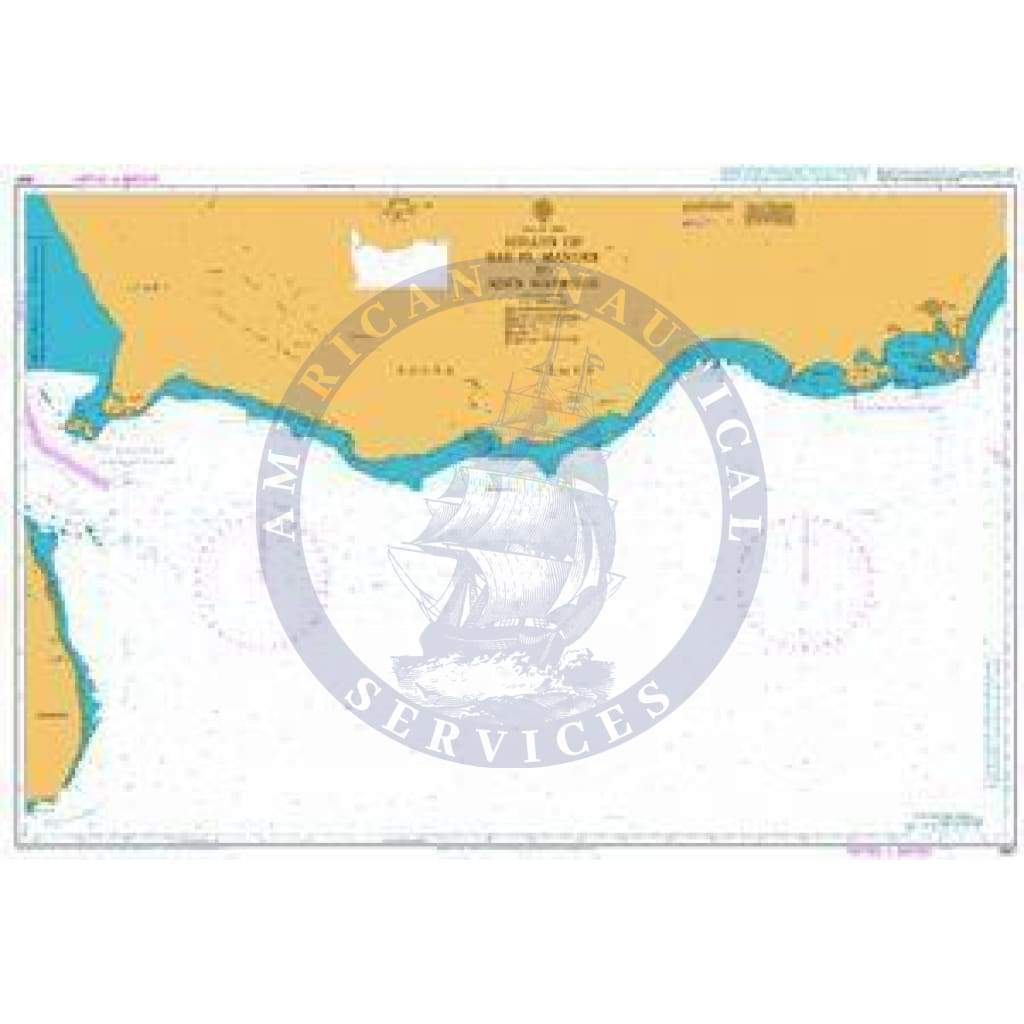 British Admiralty Nautical Chart  3661: Gulf of Aden, Bab el Mandeb to Aden Harbour