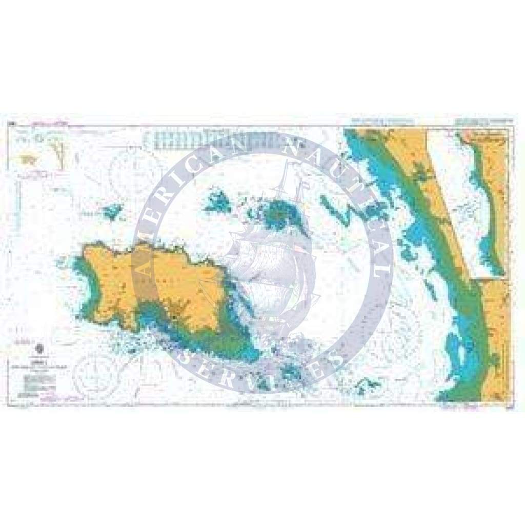 British Admiralty Nautical Chart  3665: Victoria Nyanza Southern Portion