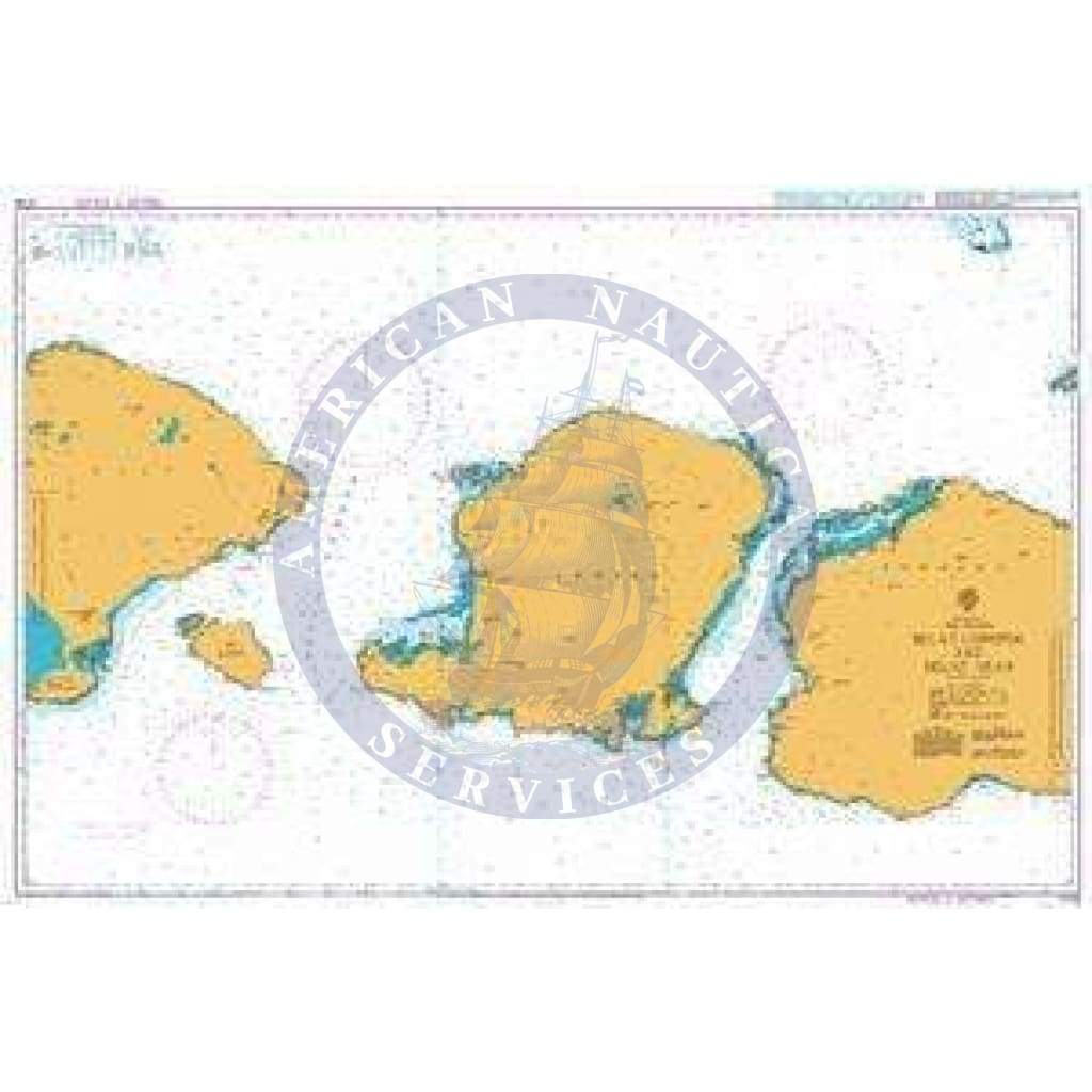 British Admiralty Nautical Chart 3706: Bali and Nusa Tengarra, Selat Lombok and Selat Alas