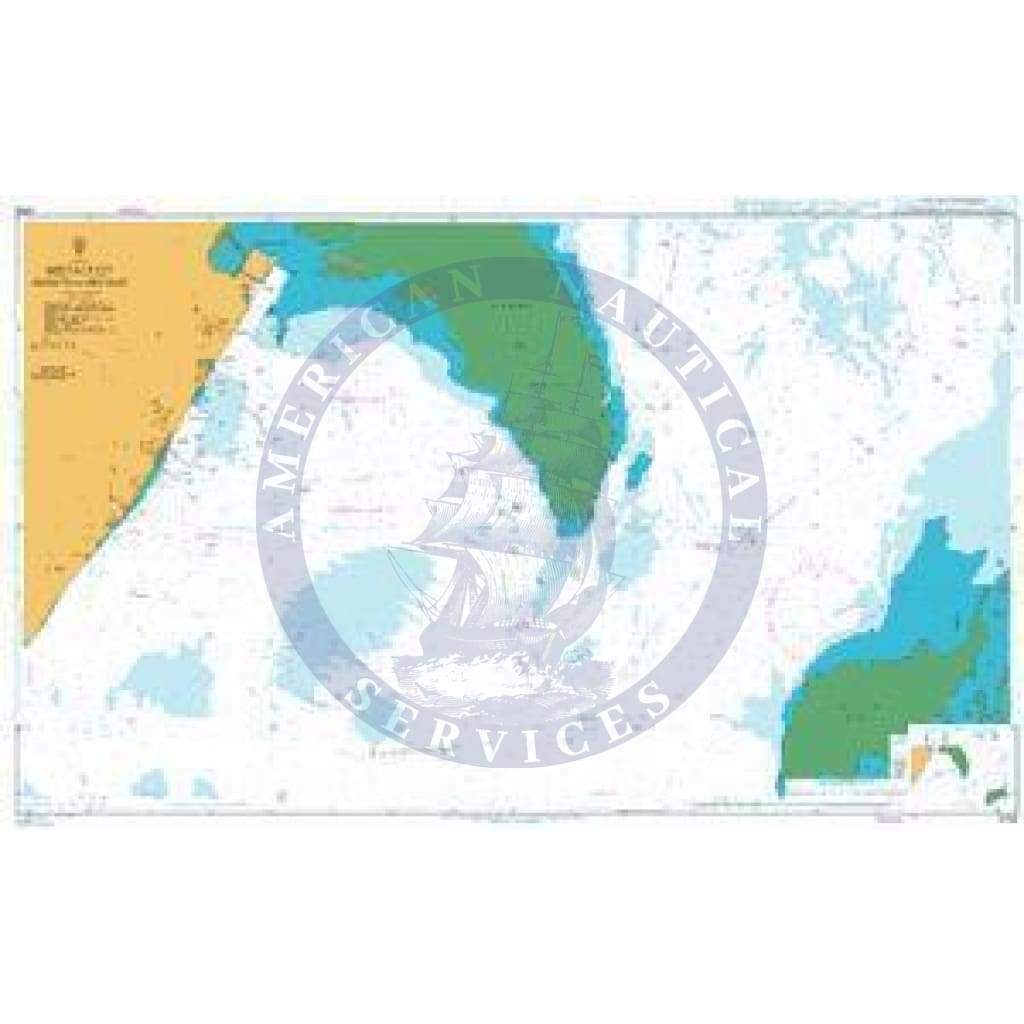 British Admiralty Nautical Chart 3783: Qatar, Mesaieed (Musay`id or Umm Said)