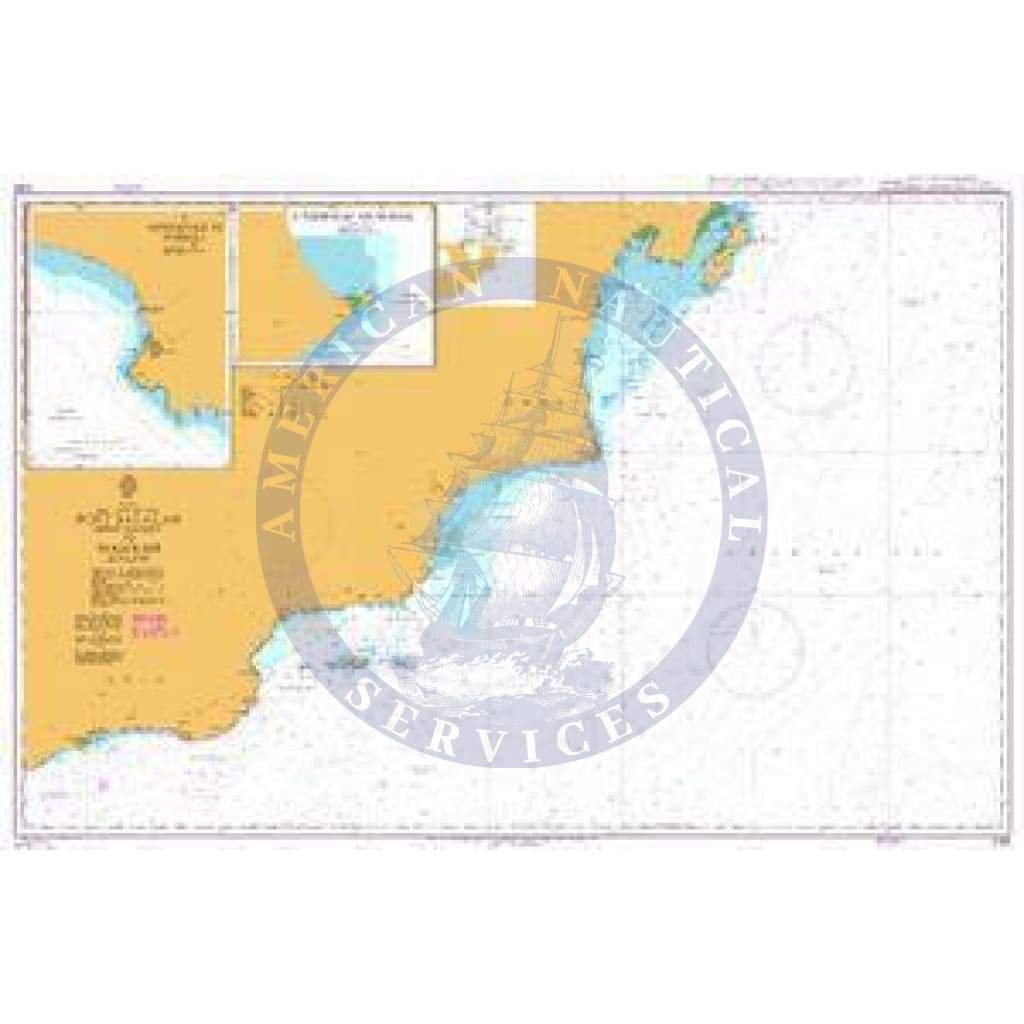 British Admiralty Nautical Chart 3785: Port Salalah (Mina' Raysut) to Masirah