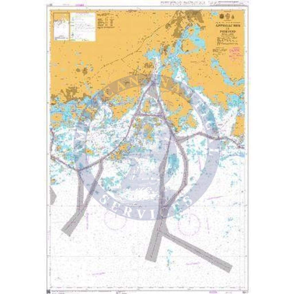 British Admiralty Nautical Chart 3817: Baltic Sea – Gulf of Finland, Approaches to Porvoo