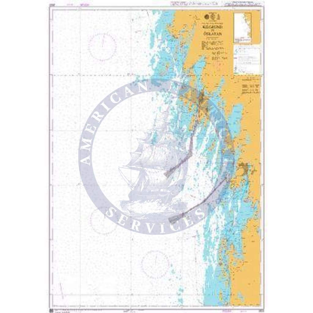 British Admiralty Nautical Chart 3822: Finland - Gulf of Bothnia, Kilgrund to Öskaten