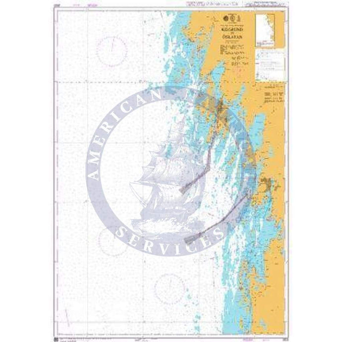 British Admiralty Nautical Chart 3822: Finland - Gulf of Bothnia, Kilgrund to Öskaten
