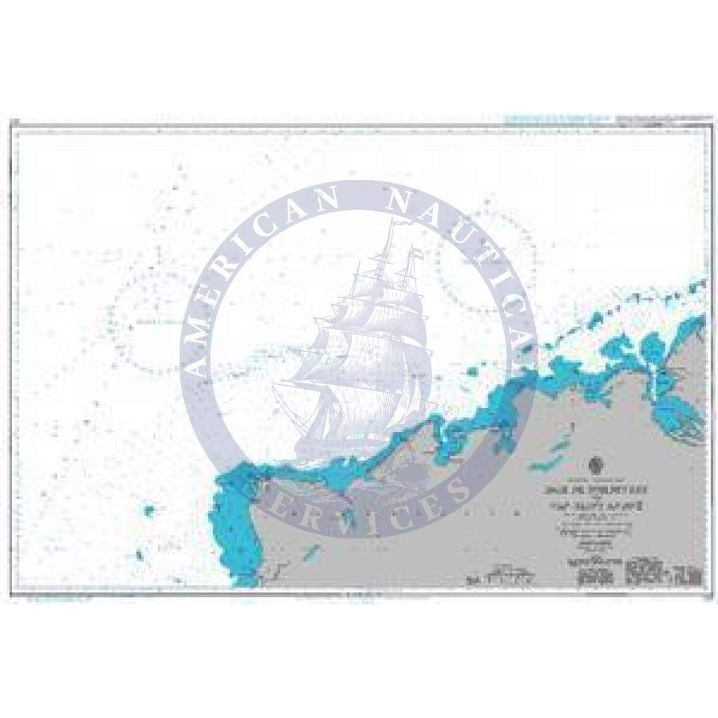 British Admiralty Nautical Chart 3871: Baie de Bombetoke to Cap Saint Andre