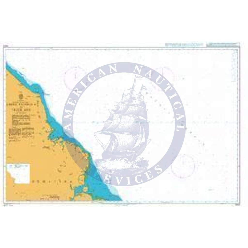 British Admiralty Nautical Chart 3920: Indonesia, Sumatera – Malacca Strait, Ujung Peureula to Teluk Aru