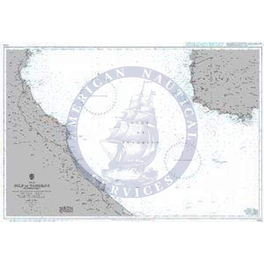British Admiralty Nautical Chart 3989: South China Sea, Gulf of Tonkin - (Southern Part)