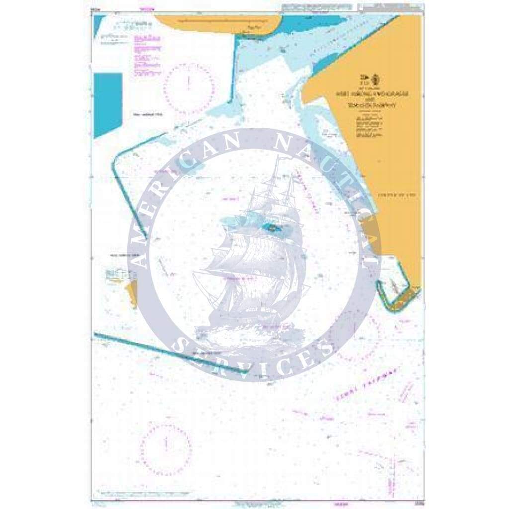 British Admiralty Nautical Chart 4030: Port of Singapore, West Jurong Anchorages and Temasek Fairway