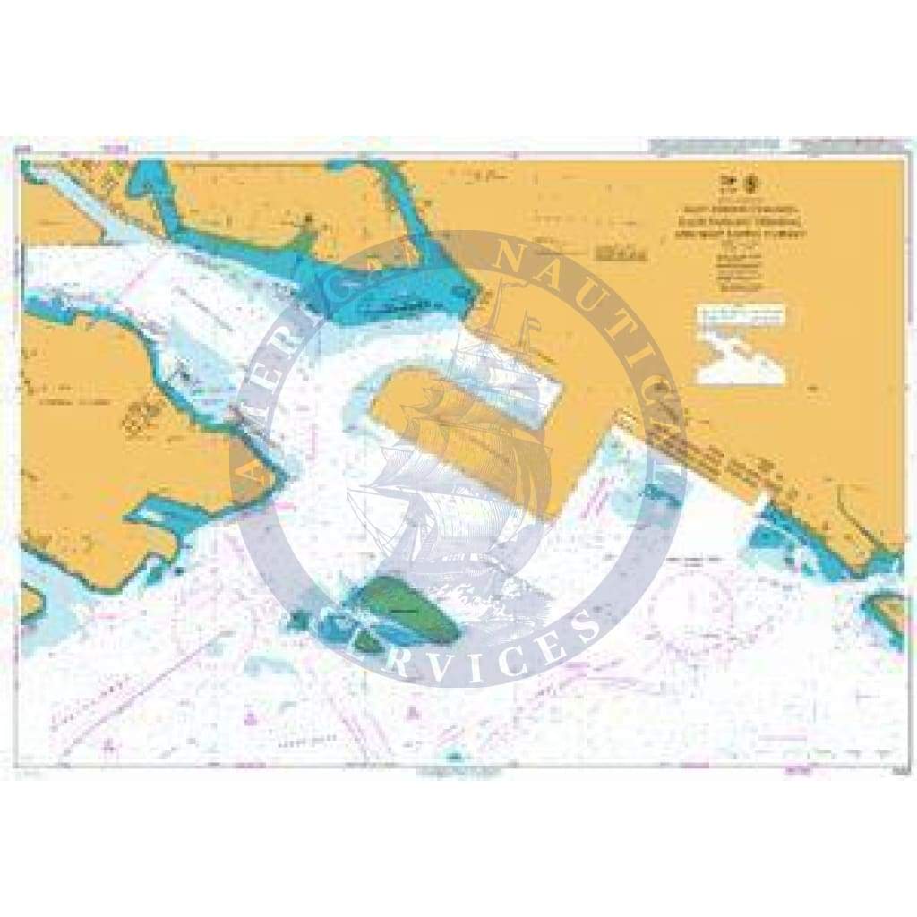 British Admiralty Nautical Chart 4034: Port of Singapore, East Jurong Channel, Pasir Panjang Terminal and West Keppel Fairway