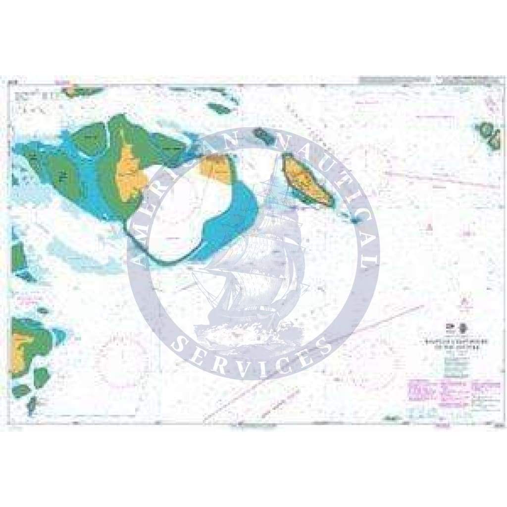 British Admiralty Nautical Chart 4036: Port of Singapore, Raffles Lighthouse to The Sisters