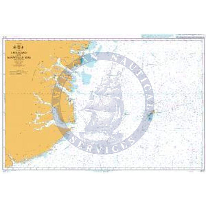 British Admiralty Nautical Chart 4113: Greenland and Norwegian Seas
