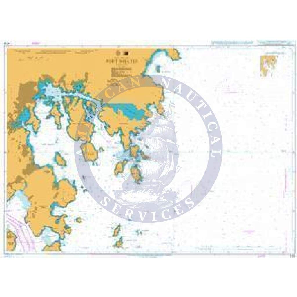 British Admiralty Nautical Chart 4126: China - Hong Kong, Port Shelter