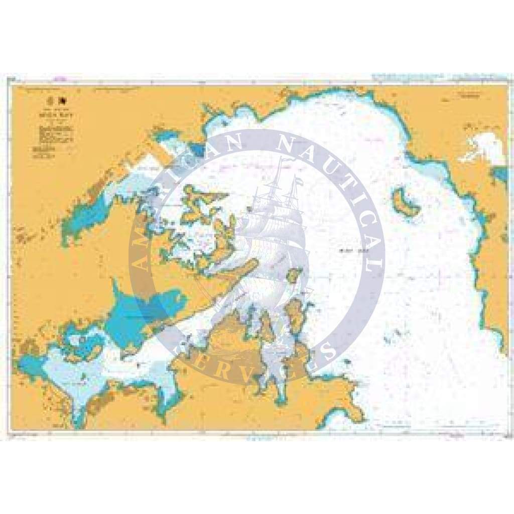 British Admiralty Nautical Chart  4128: China – Hong Kong, Mirs Bay