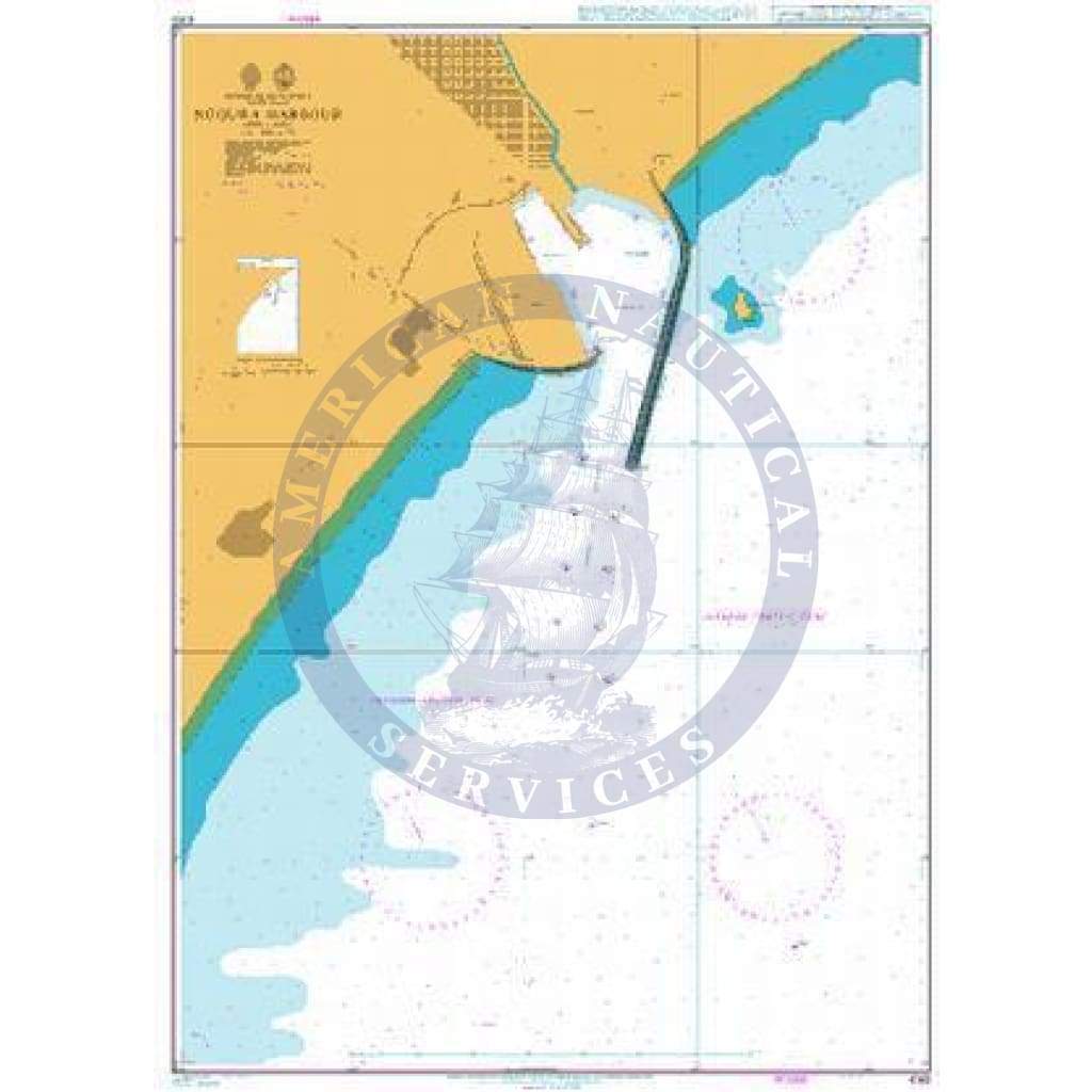 British Admiralty Nautical Chart 4160: Republic of South Africa, South Coast, Ngqura Harbour