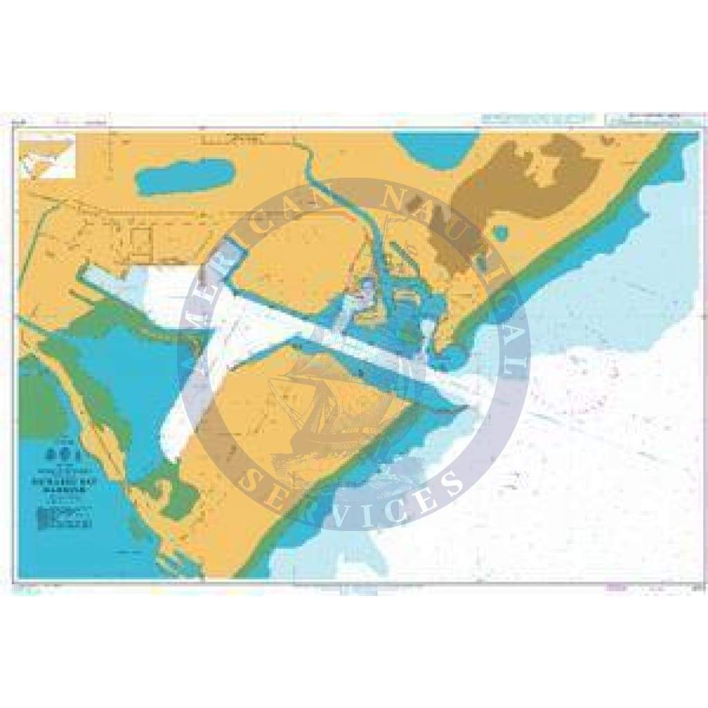 British Admiralty Nautical Chart  4174: Richards Bay Harbour