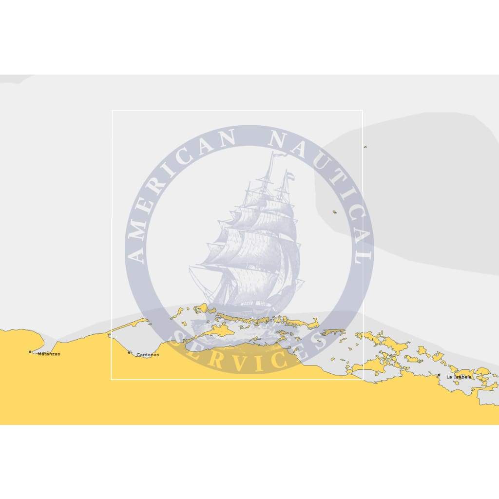 British Admiralty Nautical Chart 419: West Indies - Cuba - North Coast, Bahía de Cárdenas to Cayo Bahía de Cádiz and Cay Sal Bank