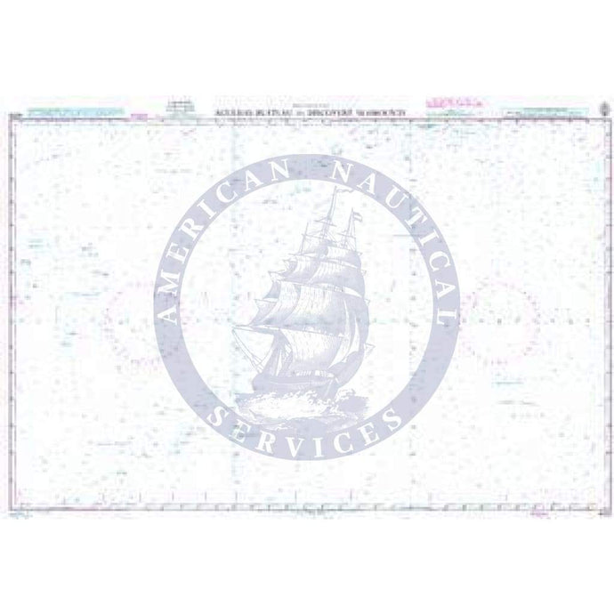 British Admiralty Nautical Chart 4205: South Atlantic Ocean, Agulhas Plateau to Discovery Seamounts