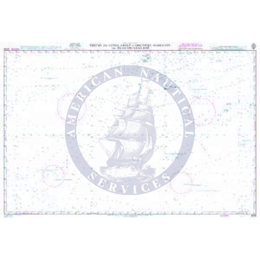 British Admiralty Nautical Chart 4206: Tristan da Cunha Group to Discovery Seamounts and Islas Orcadas Rise