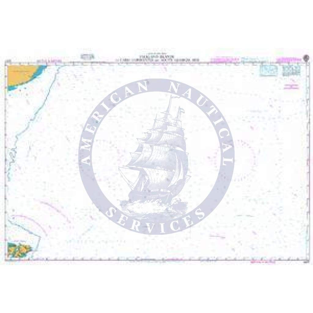 British Admiralty Nautical Chart 4207 Falkland Islands to Cabo Corrie