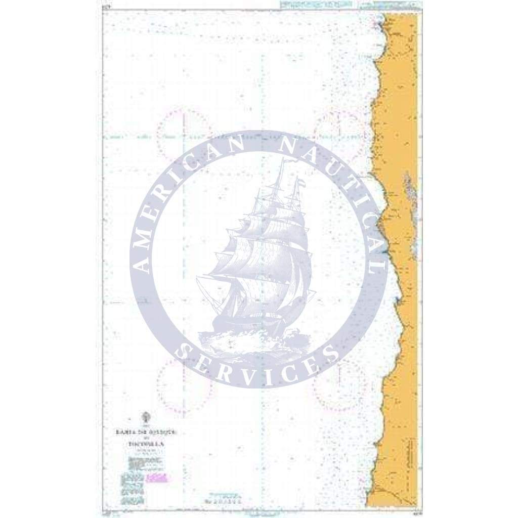 British Admiralty Nautical Chart 4219: Bahia de Iquique to Tocopilla
