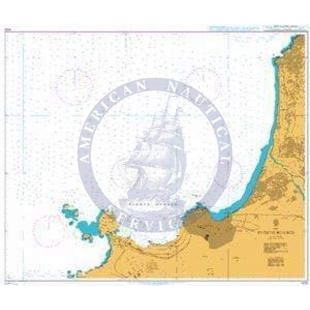 British Admiralty Nautical Chart 4232: Puerto Huasco