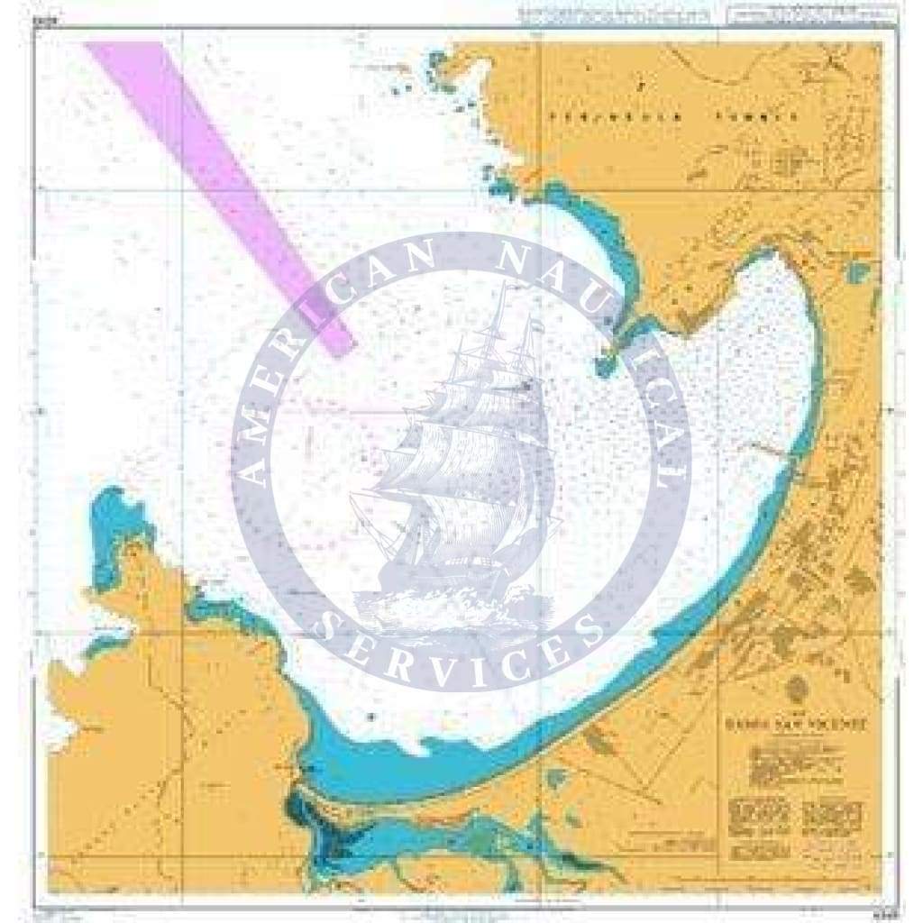 British Admiralty Nautical Chart  4249: Chile, Bahía San Vicente