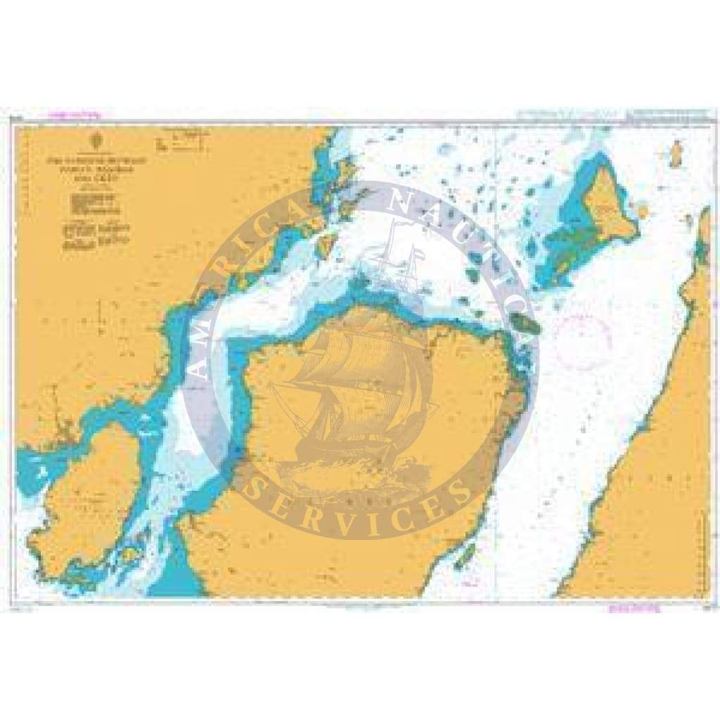 British Admiralty Nautical Chart 4479: The passages between Panay, Negros and Cebu