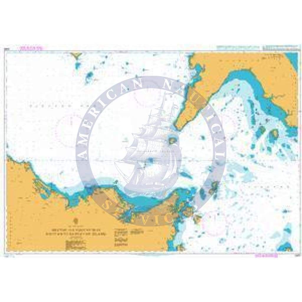 British Admiralty Nautical Chart 4485: Sibuyan and Visayan Seas, Sibuyan to Bantayan Island