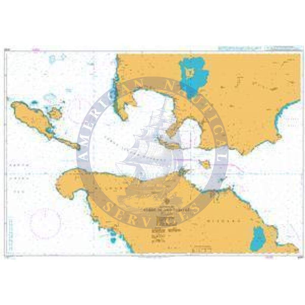 British Admiralty Nautical Chart 4490: Verde Island Passage